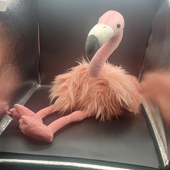 Jellycat Pink Flamingo Rosario RARE Stuffed Bird Soft Plush Animal Toy 20” - Picture 3 of 9